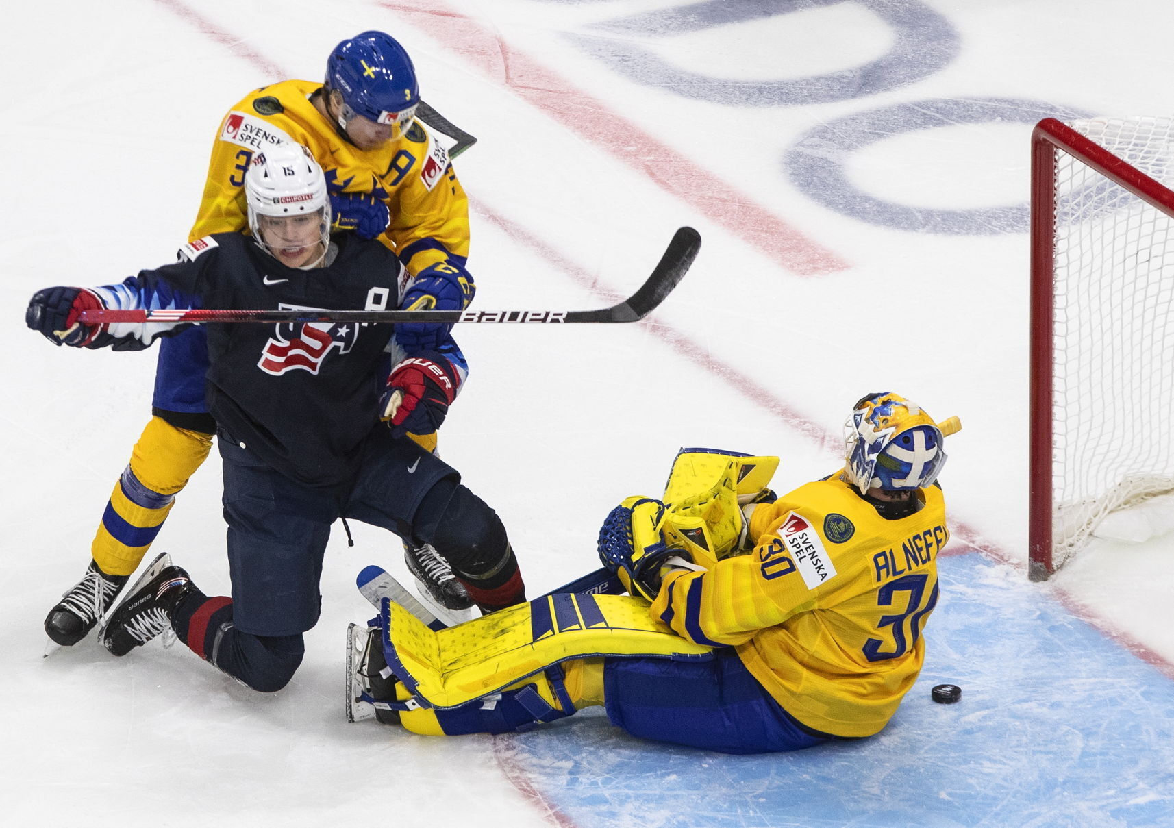 World Juniors US Sweden Hockey